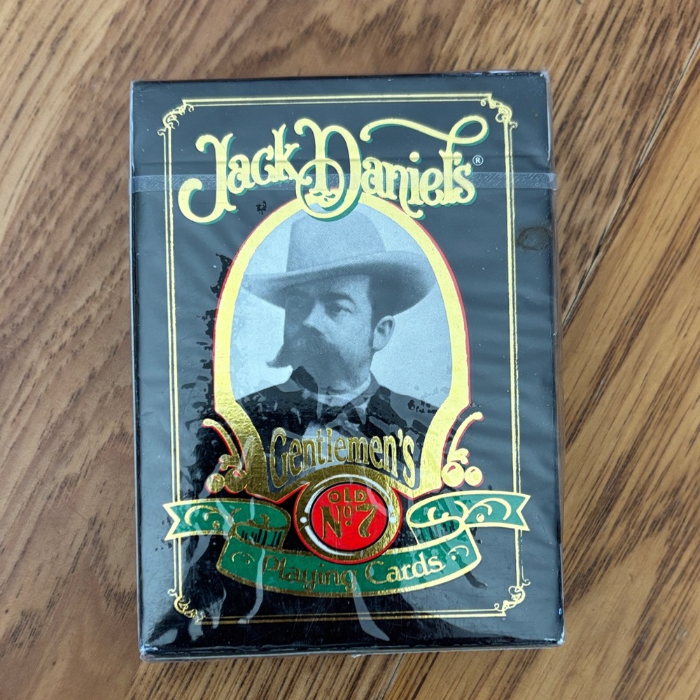 Jack Daniel's Black and Gold Playing Cards